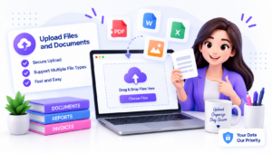 Upload your files & Documents